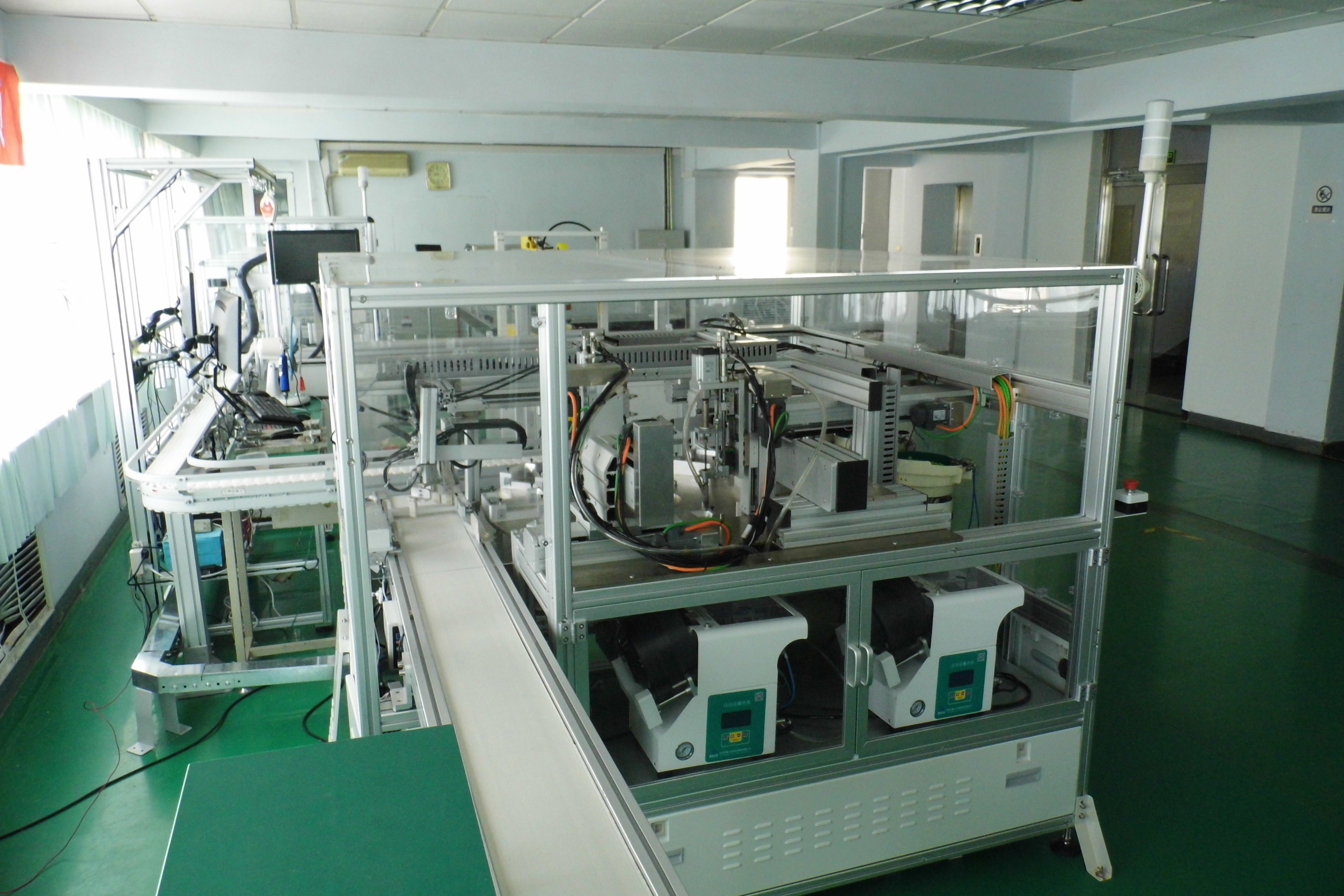 全自動(dòng)化包裝車間