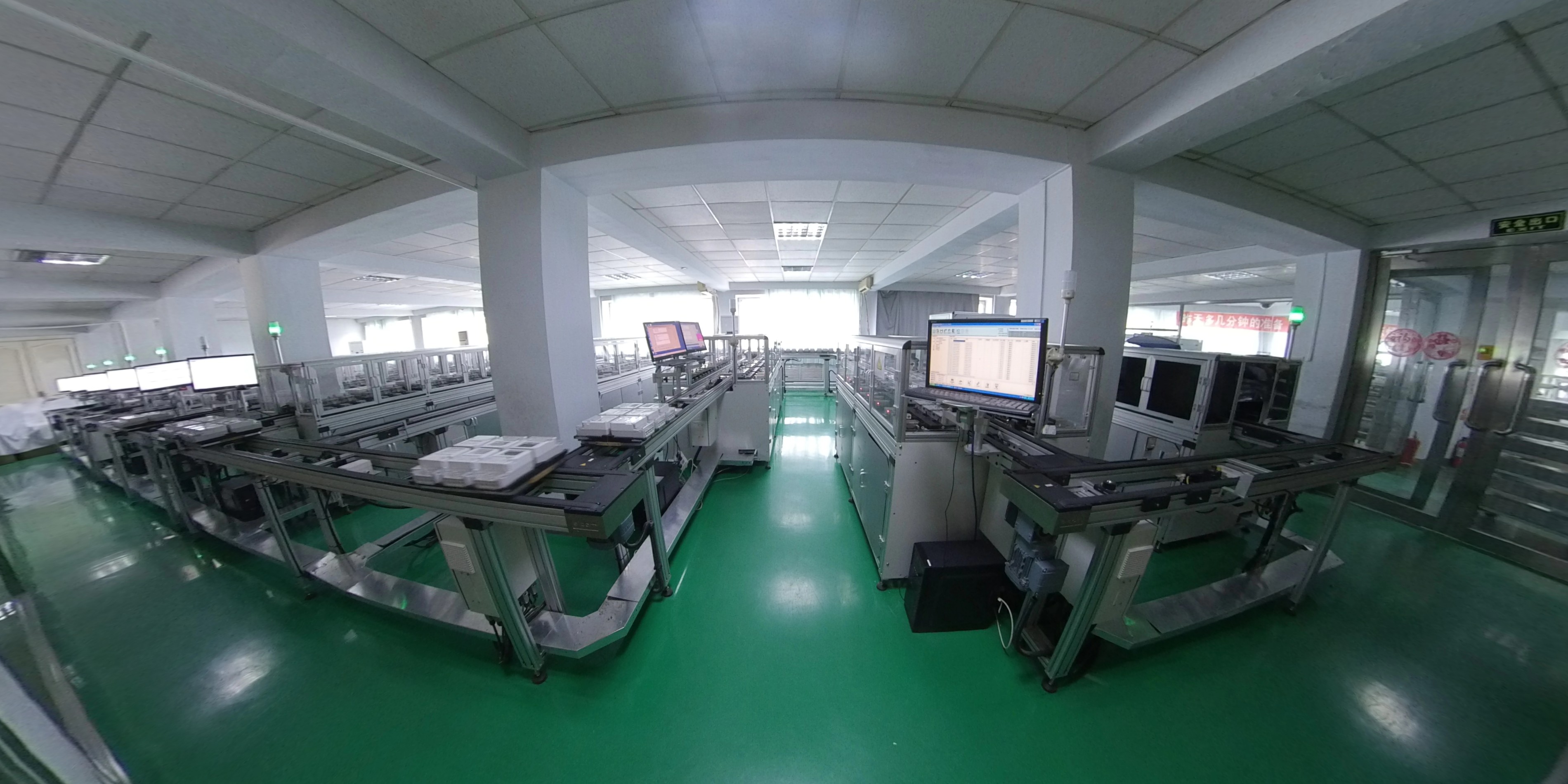 全自動化檢定車間